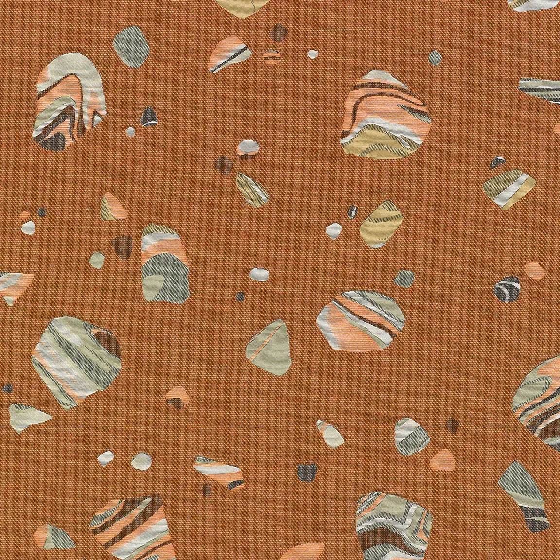 Skipping Stones, a Decorative Textiles by Stinson