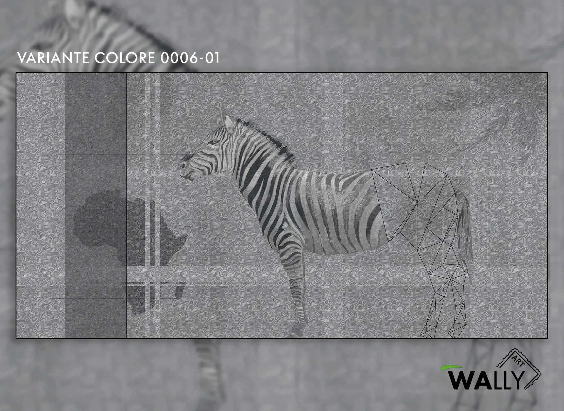 AFRICA, a Non-Woven Wallpaper by WallyArt