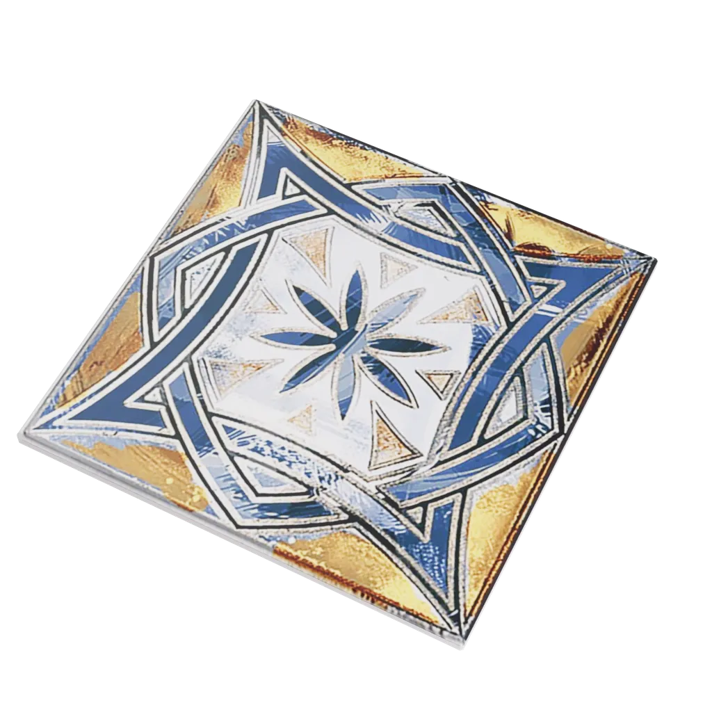 Celta, a Glazed Tile by Ceragni