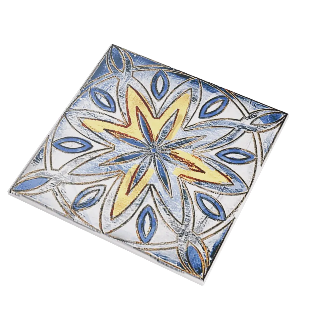 Celta, a Glazed Tile by Ceragni