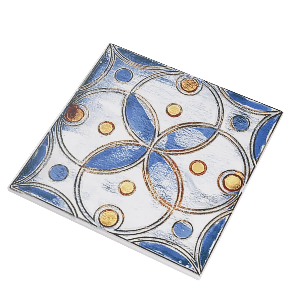 Celta, a Glazed Tile by Ceragni